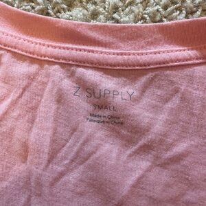 Small Pink off the shoulder cropped top